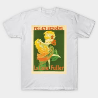 Art Nouveau Cabaret Print of Loie Fuller T-Shirt